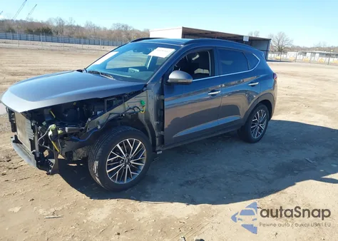 2019 Hyundai Tucson Ultimate z USA, uszkodzony, nr VIN KM8J33AL1KU015474
